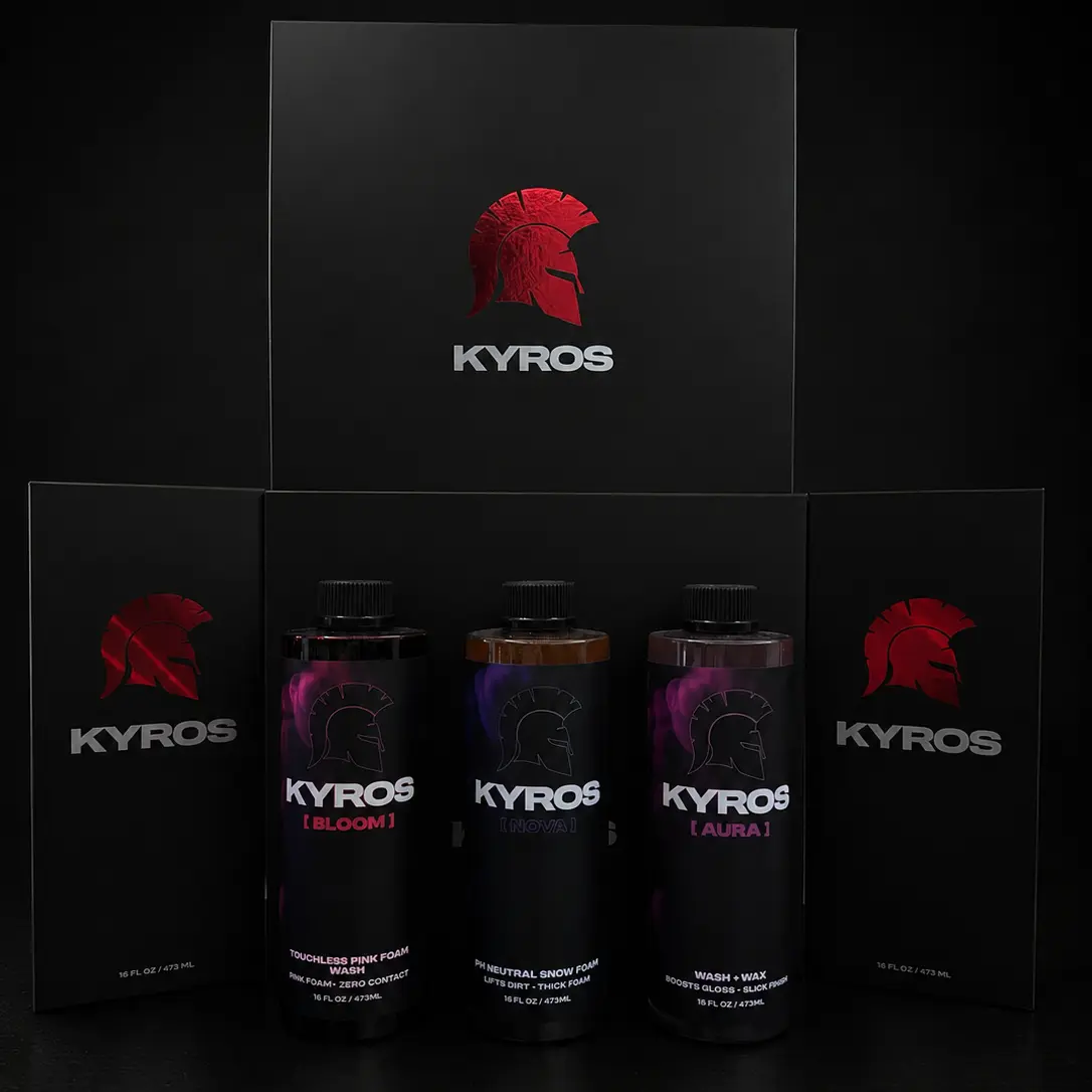 KYROS INITIUM Kit: BLOOM, NOVA and AURA in a magnetic matte black box
